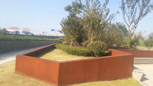 海沧耐候钢挡土墙
